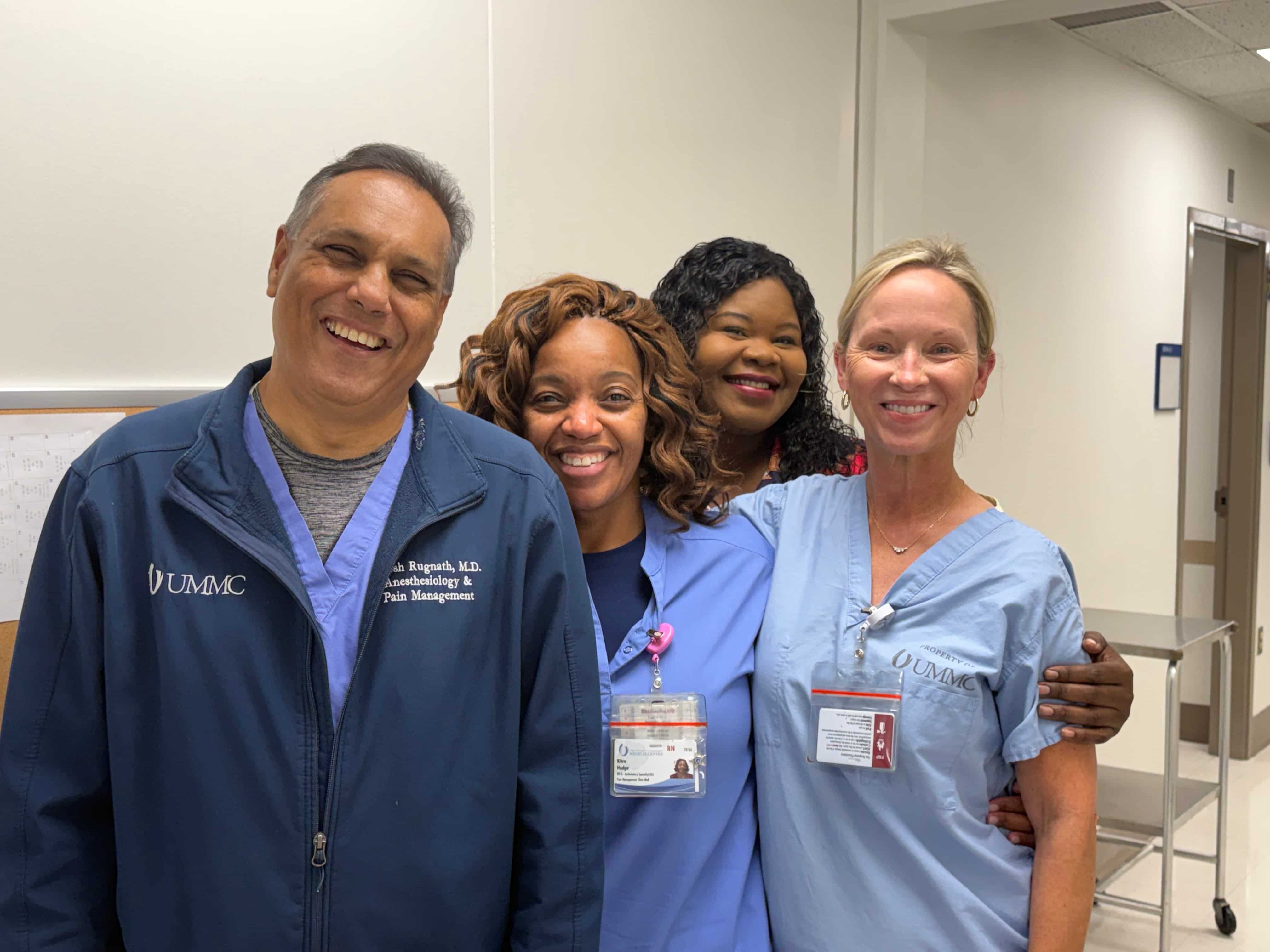 Rugnath and Pain Clinic Staff